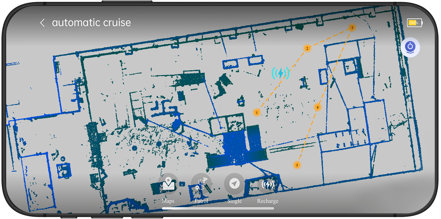 Laser mapping navigation